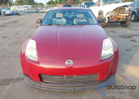 2004 Nissan 350Z Touring z USA, uszkodzony, nr VIN JN1AZ34E94T060058
